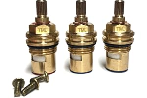 TML Francis Pegler Brita Filter Ceramic Tap Cartridge Valve for Ceto Titanium Rosedale Stuana 3 Way Kitchen Tap Hot Cold Filter 814043 814042