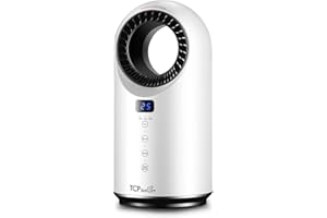 TCP Smart Heating & Cooling Bladeless Portable Fan 1500w White (SMAWHFAN1500WBHN1903)