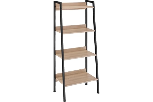 Industriell hylla (Industriellt ljust trä, ek sonoma 57,5x34x138cm)