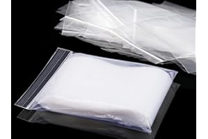 LONELY HIGH HEELS Worki strunowe, 200 sztuk, 15 x 10 cm, plastikowe, zamykane, z zamknięciem zatrzaskowym, woreczki wielokrotnego zamykania, do przechowywania artykułów piśmienniczych, biżuterii itp