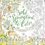 Bold Springtime to Color (Colouring Books) by Eleri Fowler