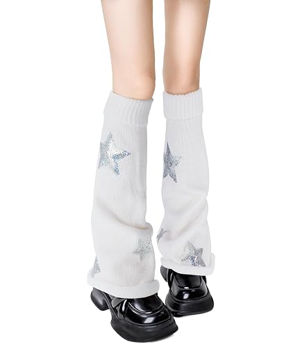 Mitaines Tricotées Japonaises Harajuku - Style Y2K Lolita Pour Adolescents, Noir Taille L