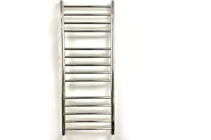 Manissa Siena Electric Stainless Steel Towel Rail H1000mm W400mm Mirror Polished Finish Electric Heated Towel Radiator Energy Efficient