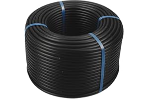 UZMAN Tuyau d'arrosage goutte à goutte - 16 mm - Espacement de 33 cm 100m noir