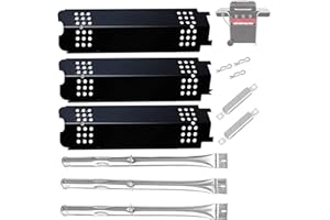 BQMAX Replacement Parts for Charbroil Gas2coal Grill Parts 463341918 463370516 463370519 463370518 463340516 463278418 Gas Charcoal Hybrid Grill G421-0001-W1 G421-0500-W1 Shield Tent Heat Plates