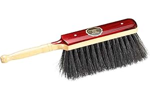 OST Bricklayer's Premium Horsehair Brush | Durable 7-Row Hand Brush with Sturdy Soft Horsehair Bristles | Perfect for Pointing, Cleaning and Dusting Brickwork or Light, Dry Floor Soiling
