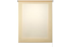 Estores Collection Tenda a Rullo Translucent Vaniglia 100 x 250 cm