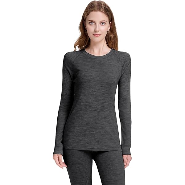 Palleon Thermo-ondergoed voor dames, set van merinowol, functioneel ondergoed, lang, ademend, thermoregulerend en geurneutraal, ski-ondergoed voor winter, sport en outdoor, beige, XXL