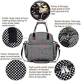 Bonamana Multifunktions-Rucksack-Windel-Beutel-wasserdichte Baby-Windel-Beutel-Mama-Beutel mit ändernder Auflage-großer Kapazität - 7