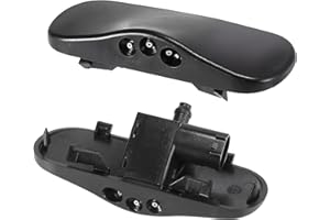 SANTUO 4G8988987 4GD955987 2Pcs Heated Windscreen Washer jet for Audi A3 A4 A5 A6 A7 A8 Q3 Q5 Q7 TT Front Left Windshield Spray Nozzles Jets Replacement for Audi MK1 MK2 8X 8R B8