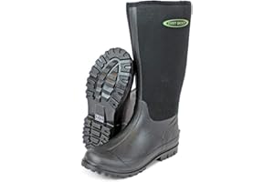 Dirt Boot Neoprene Mucker Casual Unisex Wellies - Waterproof Rain Boots, Easy Wipe Clean Wellington Muck Boots, Durable, Sturdy Shoes - for Walking, Travelling