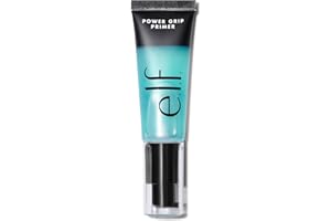 ‎E.L.F. e.l.f. Power Grip Primer, Gel-basierte & feuchtigkeitsspendende Grundierung für das Gesicht, glättet die Haut und hält das Makeup fest, spendet Feuchtigkeit & grundiert