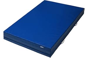 ‎ALPIDEX ALPIDEX Weichbodenmatte Matte Turnmatte Fallschutz 200 x 100 x 25 cm mit Anti-Rutschboden und Tragegriffen