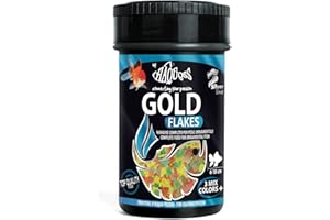Haquoss Goldflake Mangime in Scaglie per Pesci Rossi, 100 ml/15 gr
