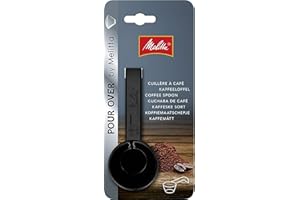 Melitta Cuillère à Doser Graduée pour Café Moulu, Capacité 12g, Plastique, Pour Over, Noir