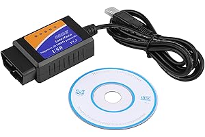 ‎KIMISS KIMISS 2 USB-Kabel Auto-USB-Anschluss V1.5 2-Diagnosekabel-Schnittstellenscanner für elm327