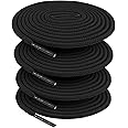 TORMEN 45" Round Shoe Laces Durability Athletic for Sports Shoes Boots Sneakers Skates Fits All Adult and Kids