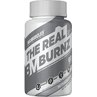 Bigmuscles Nutrition The Real Burnz Fast Acting Fat Burner (60N) | Weight Management | Increased Energy, Endurance…