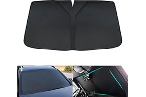 LUKBUT Passend für Hyundai Tucson NX4 2021-2023 Windschutzscheiben-Sonnenschutz, Auto-Windschutzscheiben-Sonnenschutz, Windschutzscheiben-Sonnenschutz schwarz, Auto-Innenschutz-Dekoration