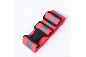 AYKRM 6 Farben Mehrere Farben Laufweste - Reflektierende Weste für Joggen, Fahrrad Reflektor Gürtel Reflektorgurt Warnweste Reflektor Gürtel