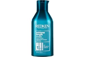 Redken Extreme Length E3460800 Szampon, Przezroczysty, 300 ml