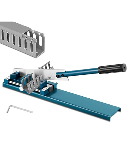 Taglierina Per Canaline In PVC - Taglio A 45° E 90°, Regolabile, In Acciaio, Per Condotti Cablaggio E Tubi Flessibili