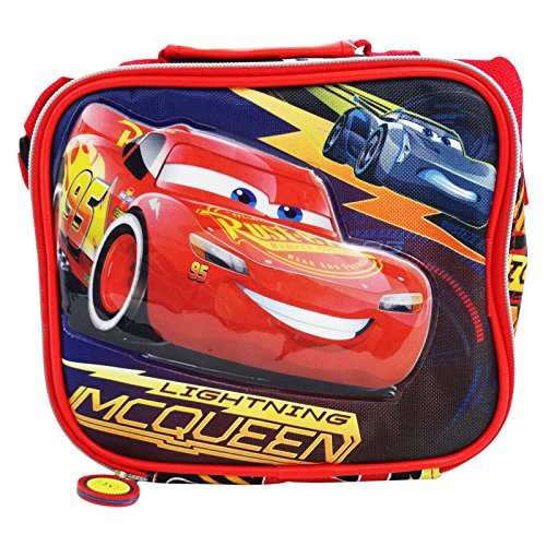 Disney Cars Race 3 Cestino Porta Pranzo Merenda Asilo Elementari Merendero