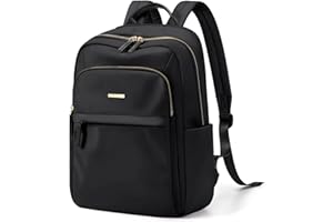 GOLF QUALITY Plecak damski do szkoły, plecak na laptopa męski 14 cali, torba szkolna, torba robocza, torba nauczycielska, 11,3 l, plecak na notebooka, mały damski plecak z kieszenią na laptopa, do