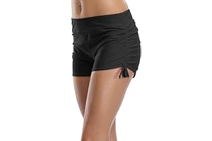 CharmLeaks Women Swim Boardshorts Boyleg Swimming Shorts