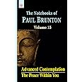 Advanced Contemplation: The Peace Within You: The Notebooks of Paul Brunton: Volume 15