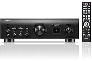 Denon PMA1700NE schwarz Głośnik Bluetooth, Czarny, 2 x 140W