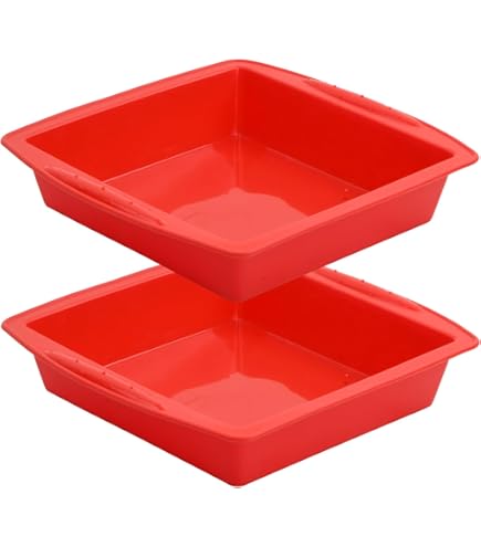 Stampo Per Dolci Silikomart - Rettangolare 28x22cm, Silicone Platino, Rosso - Foto 11