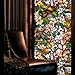 Produktbild Bluelover statische Fenster Filme Magnolia 3 Meter PVC Folien Glas Aufkleber-Kleber Gabel Kunstglas Poster