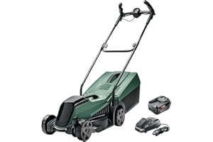 Bosch Home and Garden cortacésped a batería CityMower 18, 18 V, 1 4,0 Ah, ancho de corte: 32 cm, céspedes hasta 300 m², embalaje en caja
