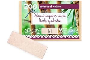 ZAO essence of nature - Recharge Ombre à paupières rectangle Nacrée 121 Ivoire nacrée - 1,3 gr