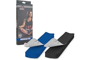 ‎EFFEKT MANUFAKTUR Effekt - Sport Tapes [25 cm x 5cm] Kinesiotapes vorgeschnitten in vielen Farben I PreCut Tape wasserfest & elastisch I Extra starkes Kinesiologie Tape | Elastische Kintex