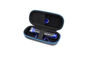 ESCOCO Hard Travel Case Bag for Gillette Fusion Proglide 3-in-1 Styler Trimmer