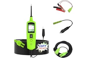 BELEY Probador de Circuito, Conjunto de Sonda Circuito de Potencia, Probador de Circuito paraSistema Eléctrico de Camión de Motocicleta de 12/24v