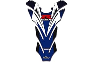 RESIN BIKE Adhésif 3D Protection 04 Protection du Réservoir Compatible avec Moto Suzuki Gsx-R