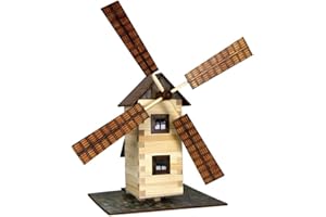 Walachia 8594036430150 8594036430150 - Mulino a Vento in Legno, Colore: Marrone