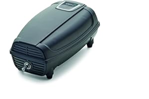 Oase AquaOxy 250 34064 Aérateur de Bassin avec Pompe à Oxygène, Noir