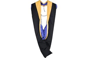 GraduationMall Graduierung Kapuze für Master-Abschluss Deluxe akademische Kapuze 20 Farben