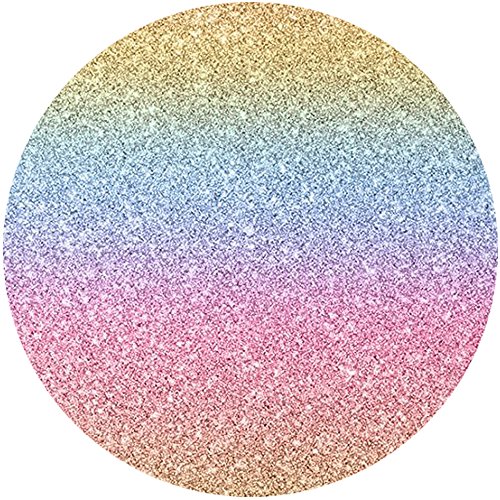 iPhone 7 Case ZUSLAB Bling Glitter Sparkle 3 Layer Hybrid Shockproof Thin Soft Flexible TPU Gel Cover for Apple iPhone 7 [Rosy][Rainbow]
