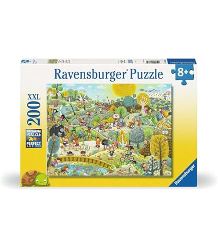 Schmidt Spiele 56531 - Puzzle Per Bambini 150 Pezzi In Cartone Erba - Multicolore, Da 7 Anni In Su - 4