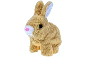 BDAO GIFT Rabbit Toys Kids for 2 Year olds,Electronic Interactive Rabbit Toy Gifts Age 2 3 4 5,Baby Birthday Gift Present 1-3 Years Old,Pet For Kids Interactive Toy Walks,Barks