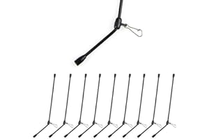 TheBigFish - 9X Anti Tangle gebogen - 15cm