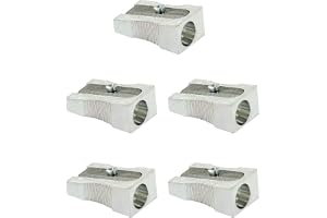 KUM AZ1040116-M – pennvässare liten 400 1K, 5 stycken, av magnesium, kilform med sidoband, silver, upp till Ø 8 mm
