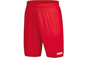 JAKO Trainingshose Kinder Anderlecht 2.0 I Kurze Sporthose Jungen & für Mädchen mit Elastischem Bund I Mit Innenslip I 100% Polyester