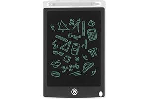 GROSSē LCD Writing Tablet, 8.5 Inch bright Electronic Drawing Board Graphic Tablets with Memory Lock, Handwriting Paperless Notepad Suitable for Home Job School Office Blackboard