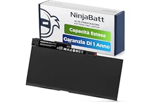 NinjaBatt Batteria CM03XL per HP 717376-001 EliteBook 850 845 840 750 745 740 G1 G2 Series Zbook 14 15u 716723-271 716724-421 CM03 CO06XL - Alte Prestazioni [50Wh/11.1v]
